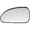 Plastic Backed Door Mirror Glass