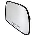 Plastic Backed Door Mirror Glass