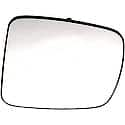 Plastic Backed Door Mirror Glass