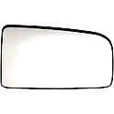 Plastic Backed Door Mirror Glass