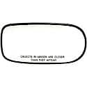 Plastic Backed Door Mirror Glass