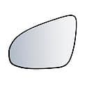 Passenger Car Replacement Mirror: Driver Side, Flat, Includes Backing Plate