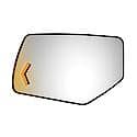 Truck/ SUV Replacement Mirror: Driver Side, Convex, Turn Signal, Includes Backing Plate