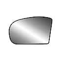 Passenger Car Replacement Mirror: Driver Side, Flat, Includes Backing Plate