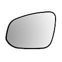 Truck/ SUV Replacement Mirror: Driver Side, Flat, Includes Backing Plate