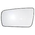 Passenger Car Replacement Mirror: Driver Side, Flat, Includes Backing Plate