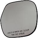 Door Mirror Glass - Heated