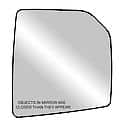 Truck/ SUV Replacement Mirror: Passenger Side, Convex, Includes Backing Plate