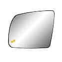 Truck/ SUV Replacement Mirror: Driver Side, Flat, Blind Spot Detection, Includes Back Plate