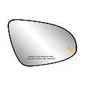 Passenger Car Replacement Mirror: Passenger Side, Convex, Blind Spot Detection, Back Plate