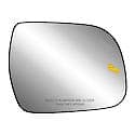 Passenger Car Replacement Mirror: Passenger Side, Convex, Blind Spot Detection, Back Plate