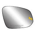 Truck/ SUV Replacement Mirror: Passenger Side, Convex, Blind Spot Detection, Backing Plate