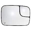 Truck/ SUV Replacement Mirror: Passenger Side, Convex, Includes Backing Plate