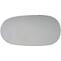 Mirror Glass Without Backing Plate