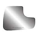 Truck/ SUV Replacement Glass: Passenger Side, Convex Glass, Includes Mounting Tape and Instructions