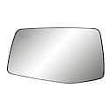 Truck/ SUV Replacement Mirror: Driver Side, Flat, Includes Backing Plate