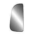 Truck/ SUV Replacement Mirror: Driver Side, Flat, Includes Backing Plate