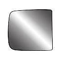 Truck/ SUV Replacement Mirror: Passenger Side, Flat, Includes Backing Plate