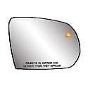 Truck/ SUV Replacement Mirror: Passenger Side, Convex, Blind Spot Detection, Backing Plate