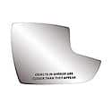 Passenger Car Replacement Glass: Passenger Side, Convex Glass, Includes Mounting Tape & Instructions