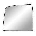 Truck/ SUV Replacement Mirror: Driver Side, Flat, Includes Backing Plate