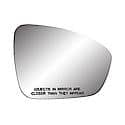 Passenger Car Replacement Glass: Passenger Side, Convex Glass, Includes Mounting Tape & Instructions