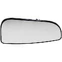 Door Mirror Glass, Plastic Backed, Non-Heated