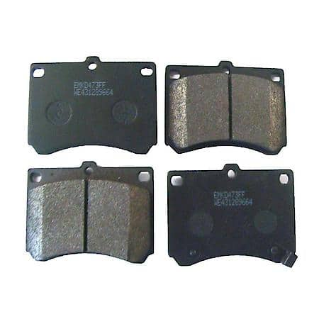 Semi-Metallic Brake Pads - Front (4-Pad Set)