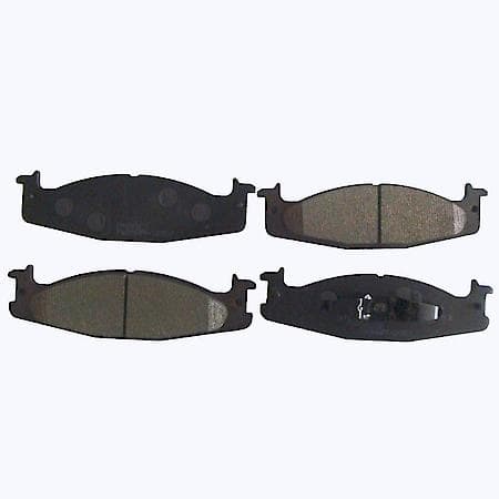 Semi-Metallic Brake Pads - Front (4-Pad Set)