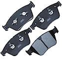 Brake Pads: Semi-metallic, Long Life and Quiet