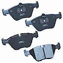 Brake Pads: Semi-metallic, Long Life and Quiet