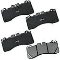 Semi-Metallic Brake Pads - (4-Pad Set)