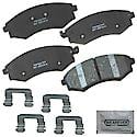 Brake Pads With Hardware, Ceramic, Better Performance, Longer Life, Quiet