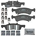 Brake Pads With Hardware, Ceramic, Better Performance, Longer Life, Quiet