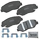 Brake Pads: With Hardware, Ceramic, Better Performance, Quiet