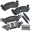 Brake Pads: With Hardware, Ceramic, Better Performance, Quiet