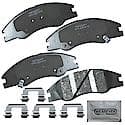 Brake Pads: With Hardware, Ceramic, Better Performance, Quiet