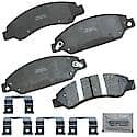 Brake Pads: With Hardware, Ceramic, Better Performance, Quiet