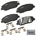 Brake Pads: With Hardware, Ceramic, Better Performance, Quiet