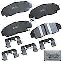 Brake Pads With Hardware, Ceramic, Better Performance, Longer Life, Quiet