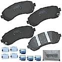 Brake Pads: With Hardware, Ceramic, Better Performance, Quiet