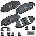 Brake Pads: With Hardware, Ceramic, Better Performance, Quiet