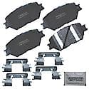 Brake Pads: With Hardware, Ceramic, Better Performance, Quiet