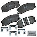 Brake Pads: With Hardware, Ceramic, Better Performance, Quiet