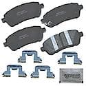 Brake Pads: With Hardware, Ceramic, Better Performance, Quiet