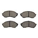 Ceramic Brake Pads - Front (4-Pad Set)