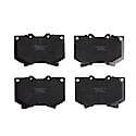 Ceramic Brake Pads - Front (4-Pad Set)