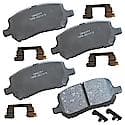 Brake Pads: With Hardware, Ceramic, Long Life and Quiet