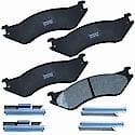 Severe Duty Semi-Metallic Brake Pads - (4-Pad Set)