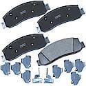 Severe Duty Brake Pads: With Hardware, Semi-metallic, Ideal for Heavy Towing